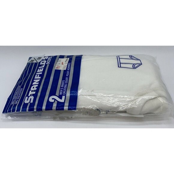 Vintage Stanfields Men’s Briefs Size Medium 2 Pack Zellers Made In Canada - Picture 8 of 12